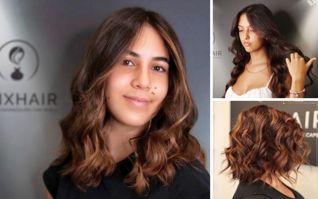 Sogni un Colore caldo e naturale? Prova il Balayage Castano Cioccolato!