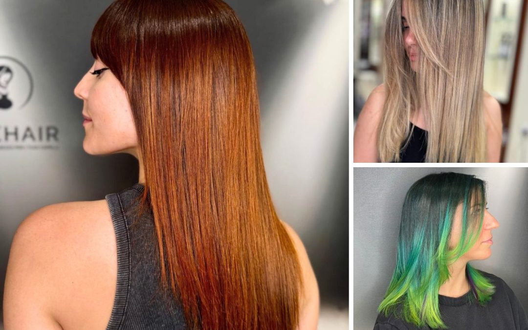 Schiariture su capelli lisci: luce, movimento e stile